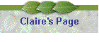 Claire's Page