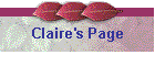 Claire's Page
