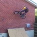 Craig wallride on home turf... ahh, wall