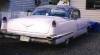 1956 Cadillac Rear White