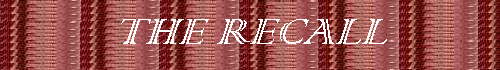 THE RECALL