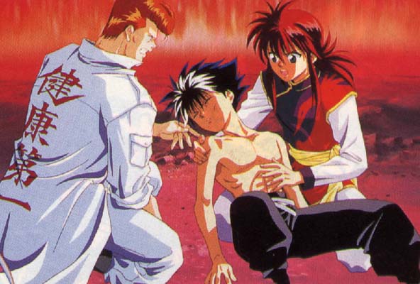 Oh no! Hiei's hurt! What will Kura- I mean, everyone do?