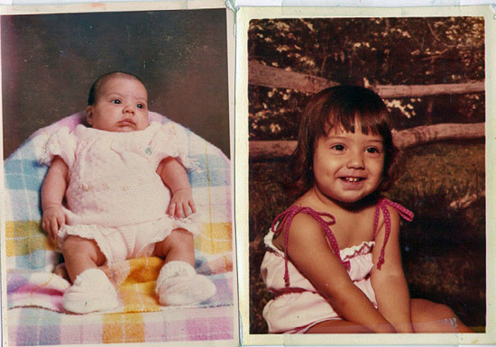 Awwwww.... Wasn't she a cute baby?