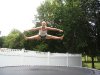 me on the trampolineee