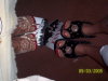 Mine and Ashley's feet!