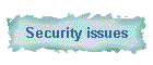 Security issues