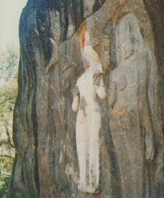 Buduruwagala rock sculptures