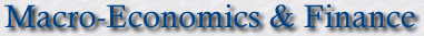 Macro-Economics &  Finance