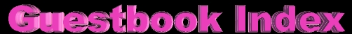Guestbook Index