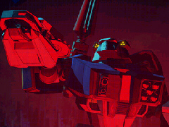 Tankor, a Vehicon design. Note the featureless face, a recurring theme in the Vehicon designs