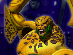 Cheetor, a Maximal design. Note the beast mode influences on the robot mode and stylised feel.