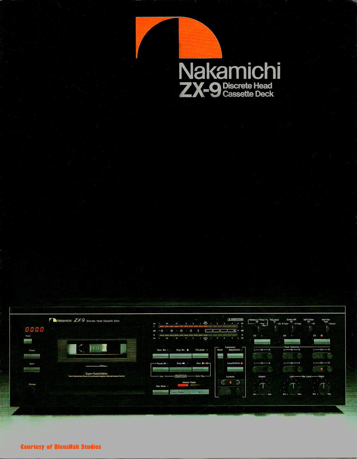 Nakamichi ZX-9 Cassette Deck
