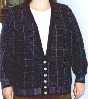 women's plaid cardigan