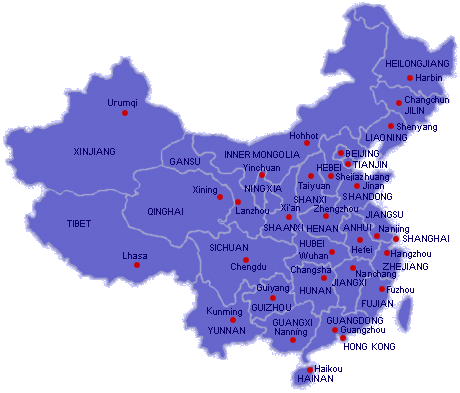 Map of China