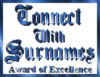 Connect With Surnames Award of
Excellence