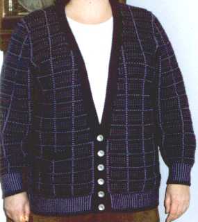 women's v-neck cardigan