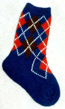 Argyle sock