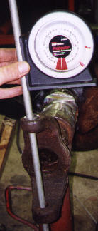 Measuring caster