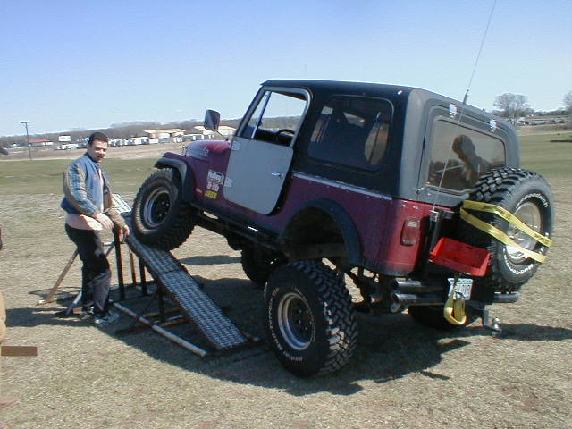 Checking out the new suspension