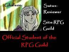 Ghaleon: Student of the RPG Guild