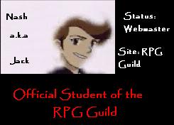 Nash: Student of the RPG Guild
