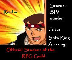 Ronfar: Student of the RPG Guild