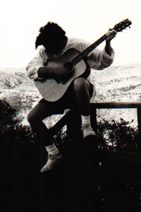 Jim E. with guitar