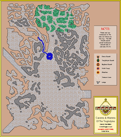 Map 08: Caverns & Warrens of the Troglodytes