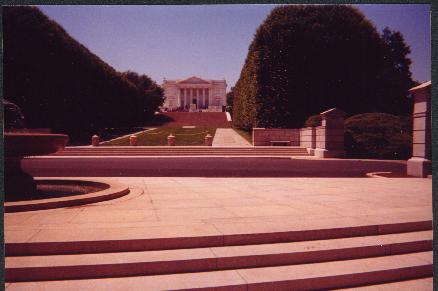 This is a picture of the Tomb of the Unknown Soldier