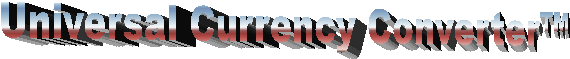 Universal Currency Converter� 