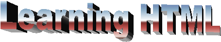 Learning HTML