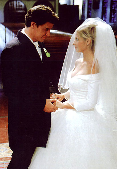 Buffy and Angel get married