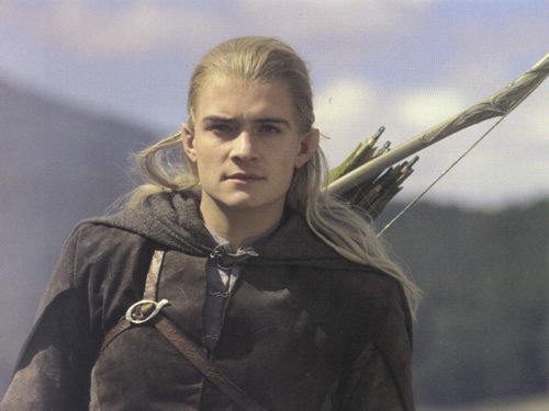 Orlando Bloom plays Legolas Greenleaf