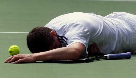 Besides that this picture was made during this years Australian Open he looked like this