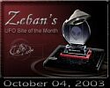 Zeban's UFO Site of the Month Oct 2003