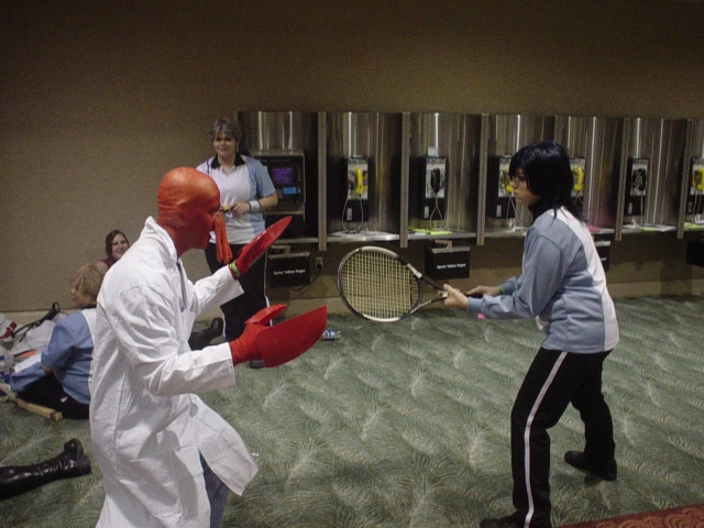 Zoidberg Fights for Scraps