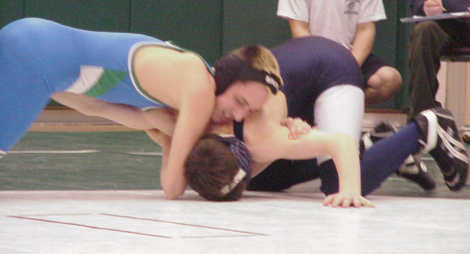 Nick Lostumbo at the JV Leagues.