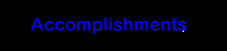 Accomplishments