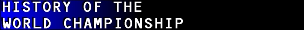 History of the World Championship