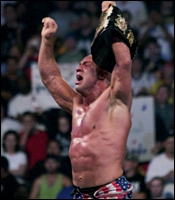 Kurt Angle won the Television title on Apr. 13 at Wargames