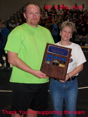 parents of a wrestler or two