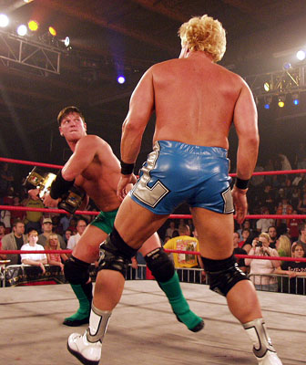 title shot to jeff jarret