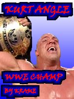 kurt angle - current wwe champion
