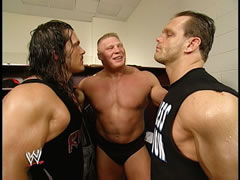 talking to Lesnar and Benoit