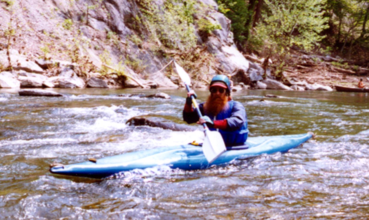 white water kayaking