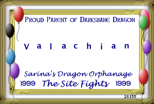 Valachian's Birth Certificate