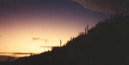 Sunset in Laredo, Baja California