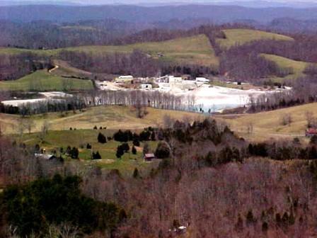 seen from hwy 25 on Clinch Mntn