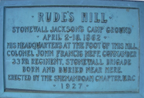 Rudes Hill Monument