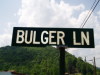 Bulger Lane Sign
